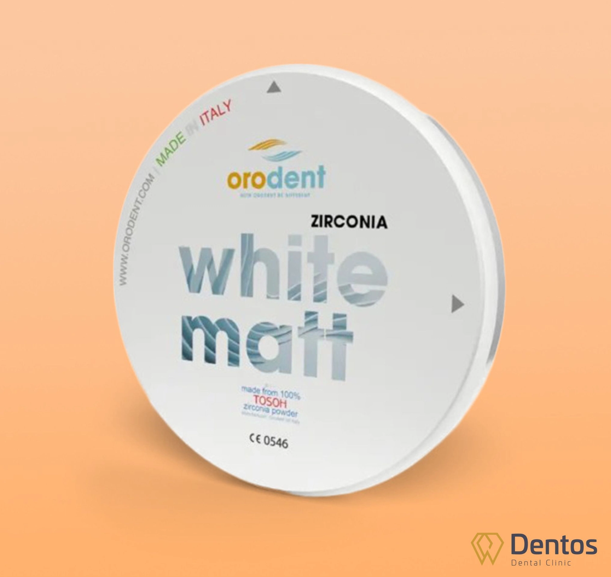Giá bọc răng sứ Orodent White Matt là 10.000.000 VNĐ/răng